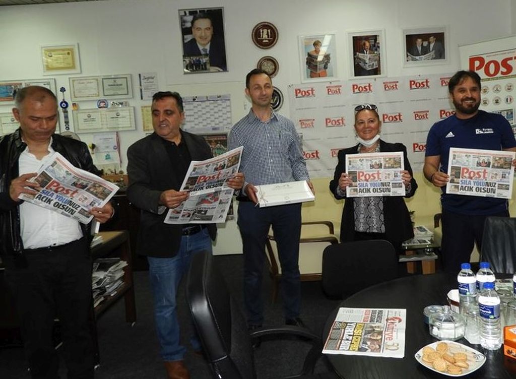 Hamburg Türk Basın Birliği’nden Post Gazetesi”ne Ziyaret
