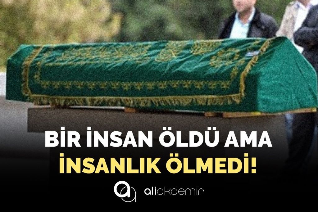 ORTADA KALAN CENAZEYE  YARDIMSEVER VATANDAŞLAR SAHİP ÇIKTI!