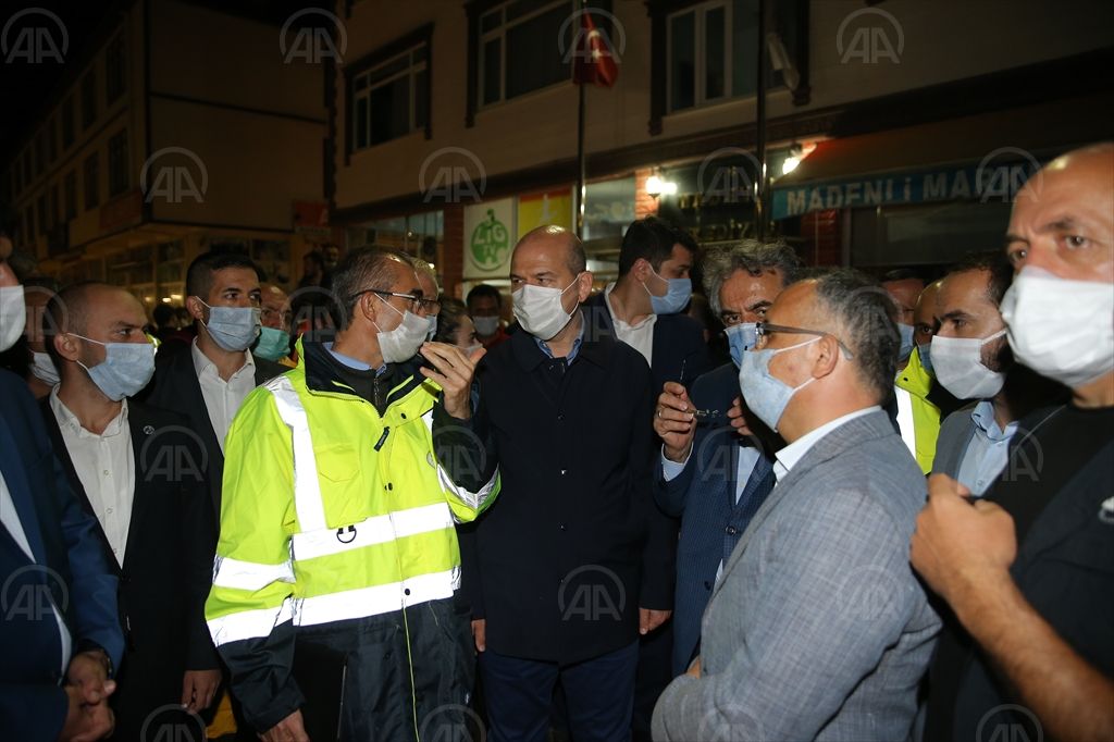İçişleri Bakanı Soylu Rize’de