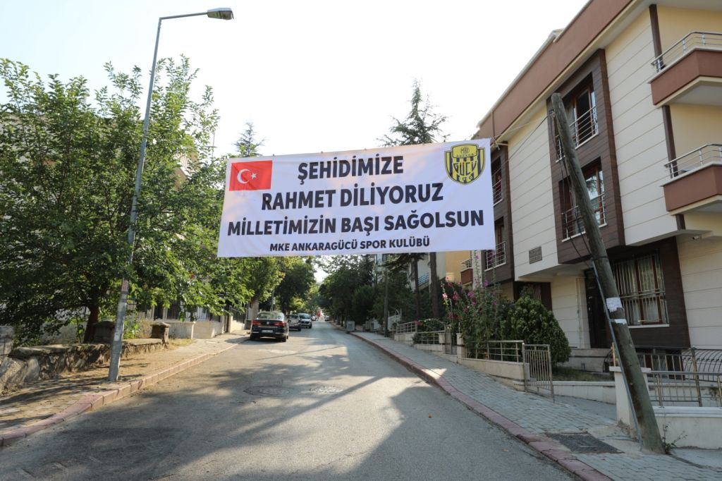 MKE Ankaragücü Başkanı Mert’ten şehit ailesine taziye ziyareti
