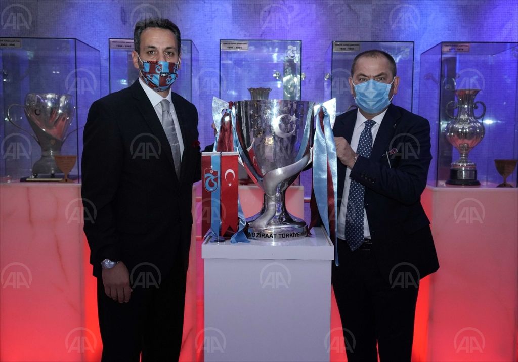 2019-2020 Sezonu Türkiye Kupası, Trabzonspor Şamil Ekinci Müzesi’ndeki yerini aldı