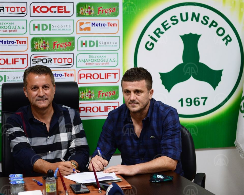 Giresunspor’da teknik direktörlüğe Hakan Keleş getirildi