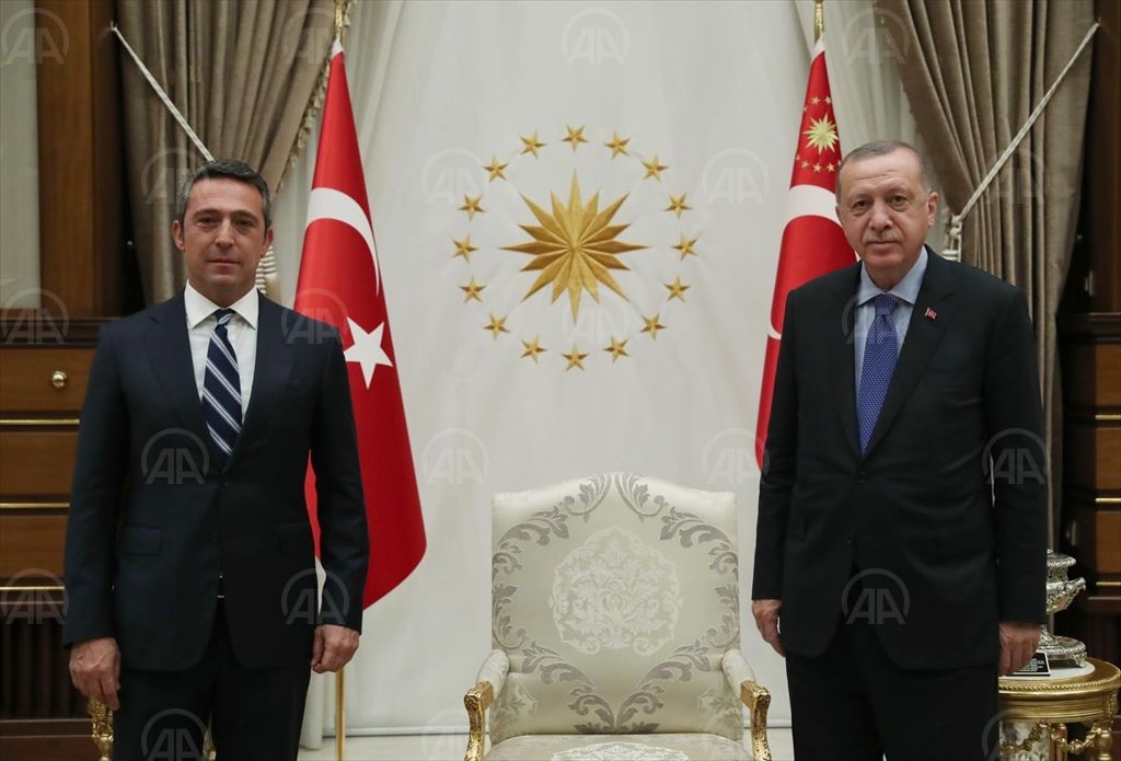 Cumhurbaşkanı Erdoğan, Ali Koç’u kabul etti