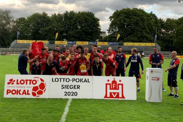 Fünf Volltreffer: Eintracht Norderstedt sichert sich den Hamburger Pokalsieg