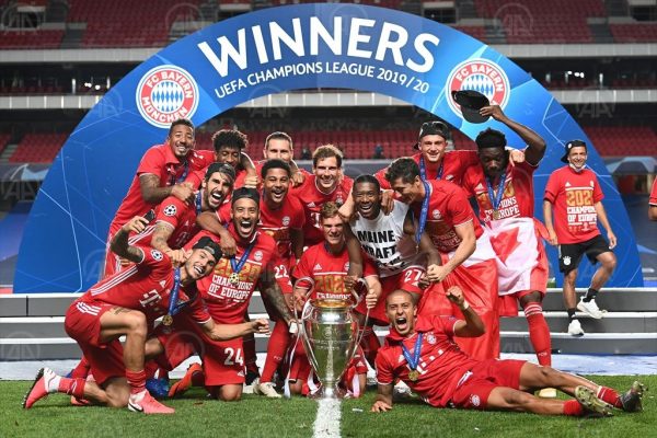 Şampiyonlar ligi şampiyonu Bayern Münih