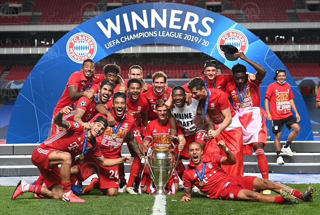 Şampiyonlar ligi şampiyonu Bayern Münih