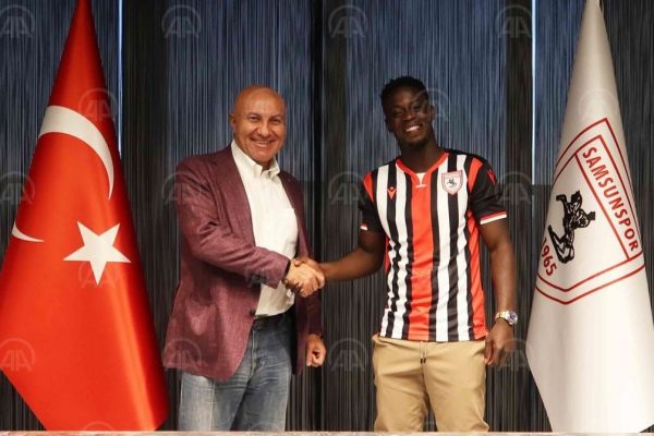 Samsunspor, Ganalı kanat oyuncusu Edwin Gyasi’yi transfer etti