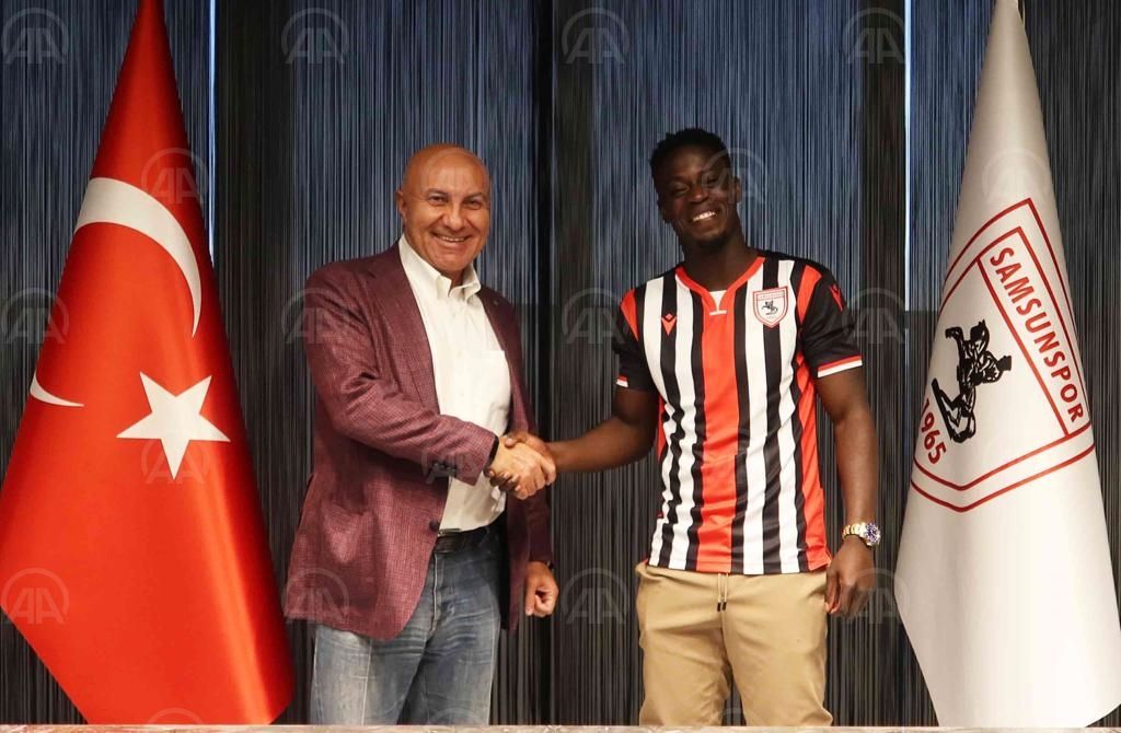 Samsunspor, Ganalı kanat oyuncusu Edwin Gyasi’yi transfer etti