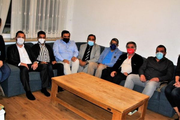 STK TEMSİLCİLERİNDEN AİLEYE GEÇMİŞ OLSUN ZİYARETİ!