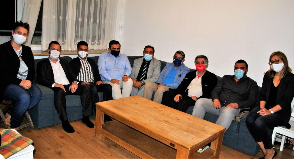 STK TEMSİLCİLERİNDEN AİLEYE GEÇMİŞ OLSUN ZİYARETİ!