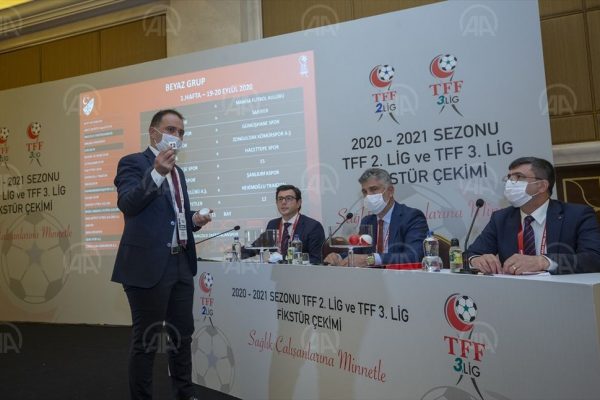 TFF 2. Lig ve TFF 3. Lig’de fikstür çekildi