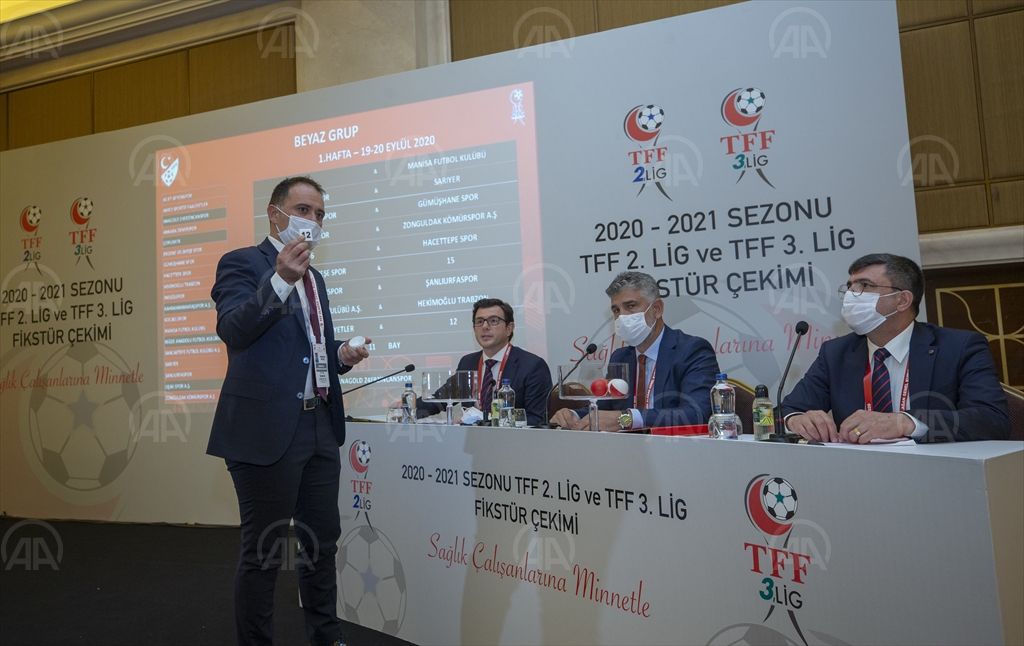 TFF 2. Lig ve TFF 3. Lig’de fikstür çekildi