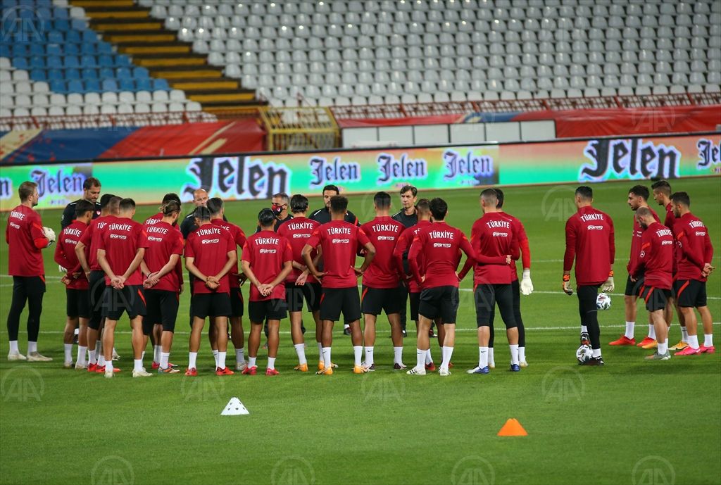 A Milli Futbol Takımı, Sırbistan maçına hazır
