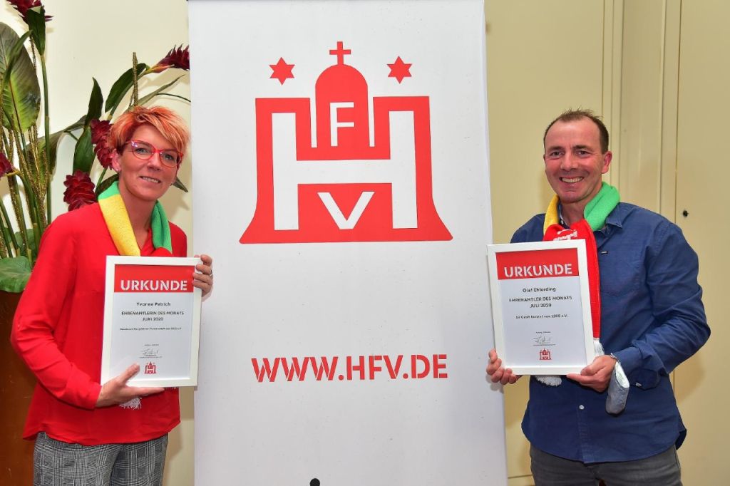 Auszeichnung HFV-EhrenamtlerIn der Monate Juni und Juli 2020