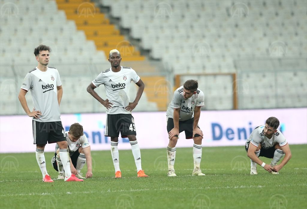 Beşiktaş Avrupa’ya tutunamadı