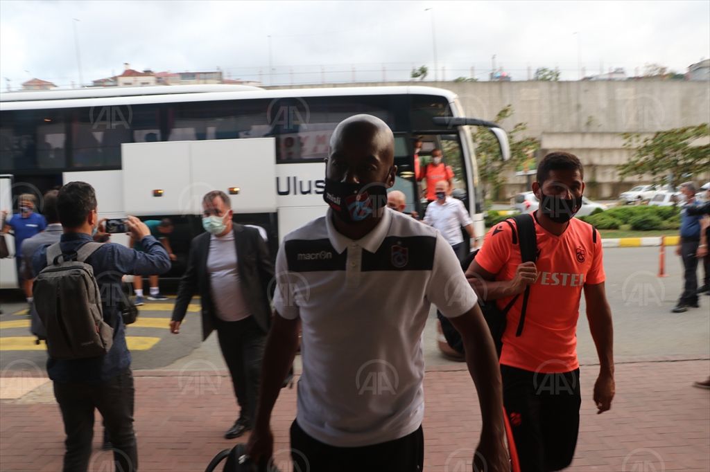 Trabzonspor kafilesi, Gaziantep’e geldi