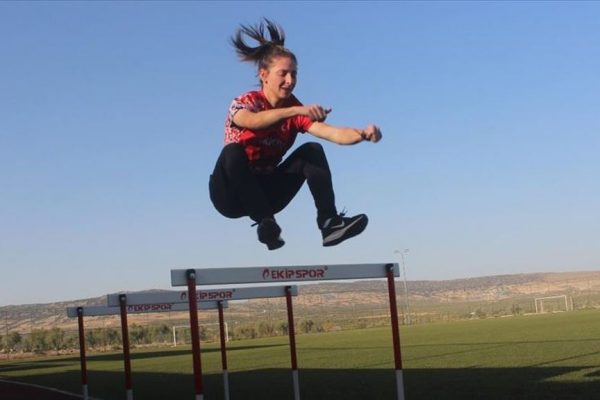 Kilis’li milli atlet Meryem Aygün’ün gözü Avrupa şampiyonluğunda