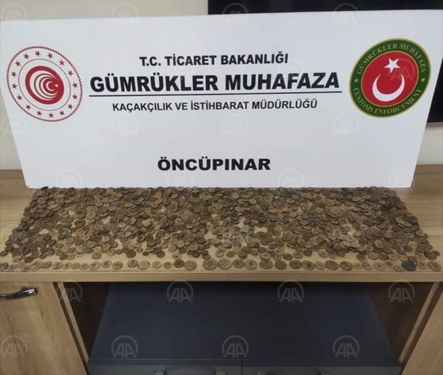 Kilis’te 1380 sikke ele geçirildi