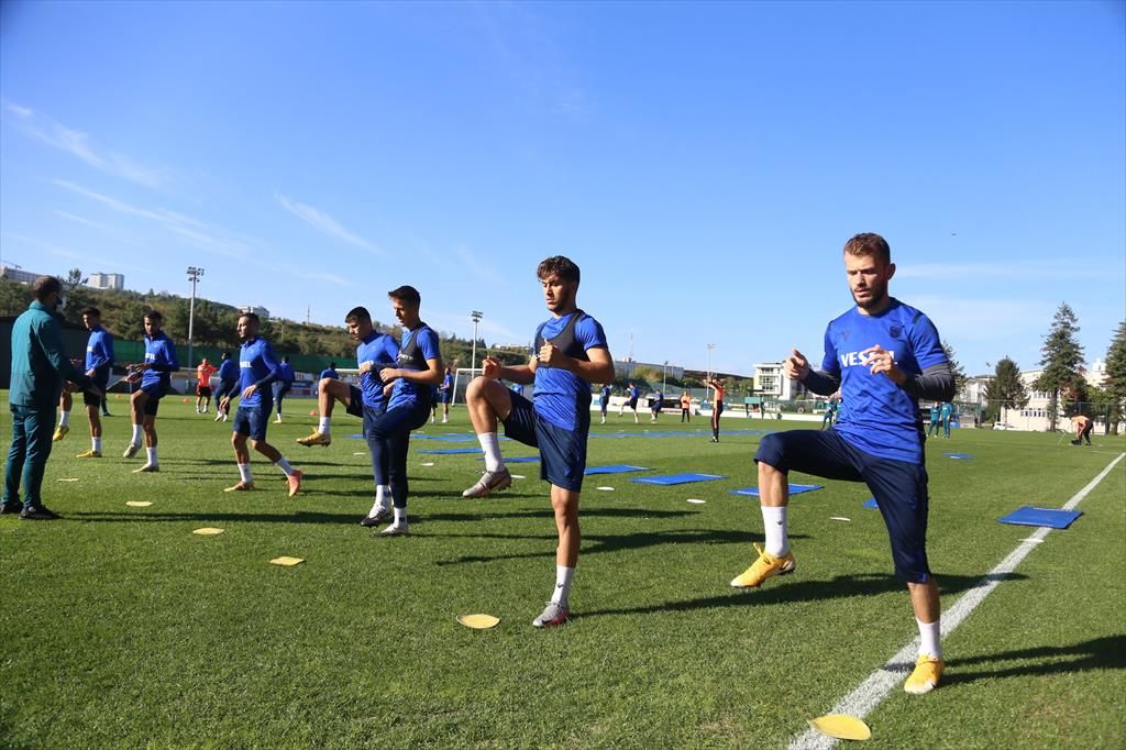 Trabzonspor’da Büyükşehir Belediye Erzurumspor maçı hazırlıkları sürüyor