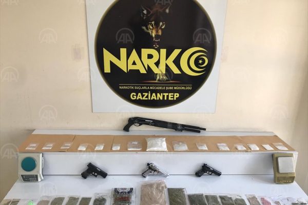 Gaziantep’te 24 saat süren “Narko-Şahin-27 operasyonu” tamamlandı