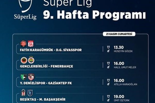 Futbol: Haftanın programı!