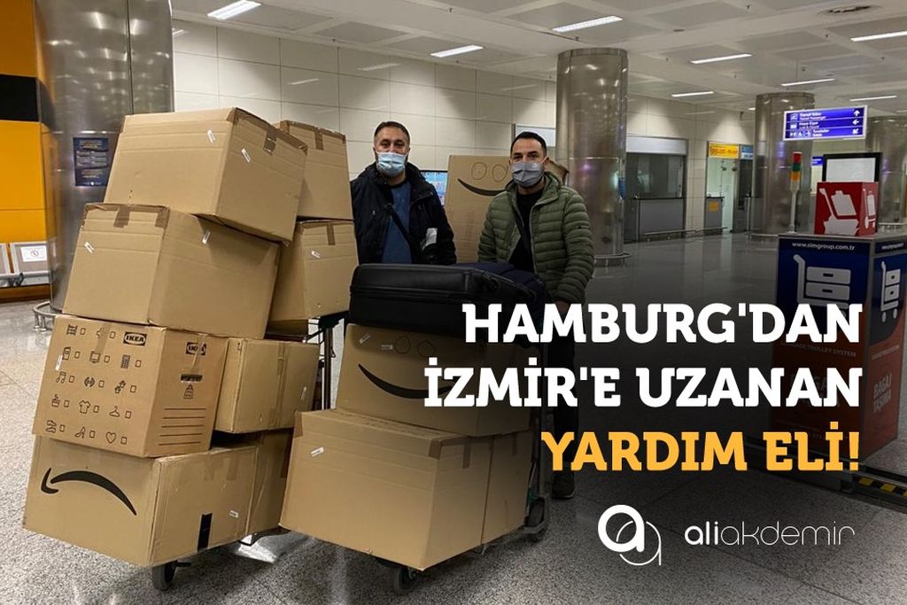 HAMBURG’DAN İZMİR’E UZANAN YARDIM ELİ!