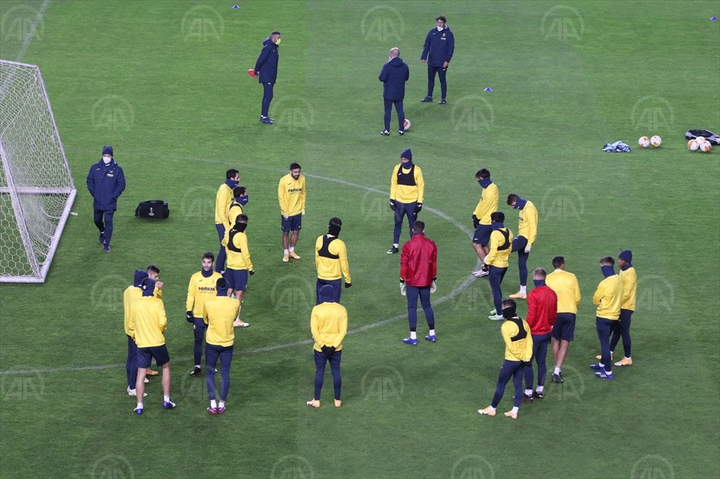 Villarreal, Yeni 4 Eylül Stadında yaptığı antrenmanla Sivas  hazırlıklarını tamamladı.
