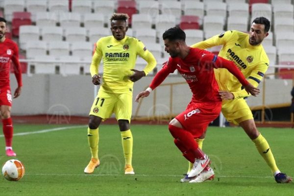 UEFA Avrupa Ligi- Demir Grup Sivasspor: 0 – Villarreal:1