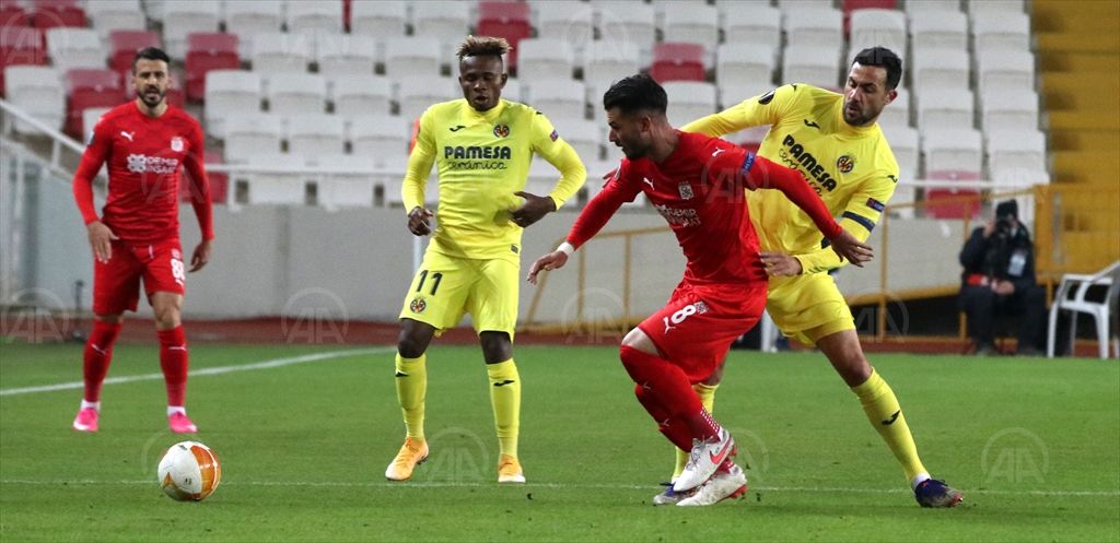 UEFA Avrupa Ligi- Demir Grup Sivasspor: 0 – Villarreal:1