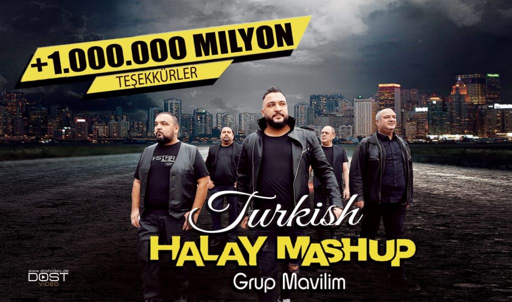 Grup MAVİLİM klipte buluştu