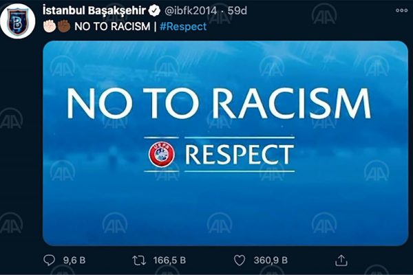 Spor camiasından “ırkçılık” tepkisi