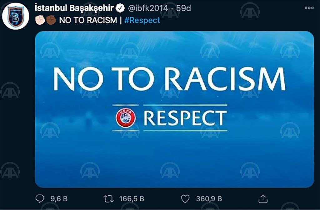 Spor camiasından “ırkçılık” tepkisi