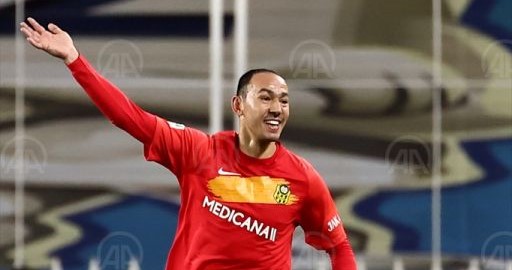 Türk futbolunun emektar forveti Umut Bulut, 489. maçını golle taçlandırdı