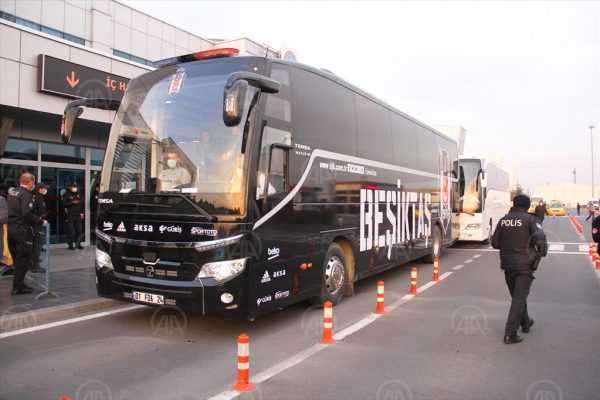 Beşiktaş kafilesi Kayseri’de