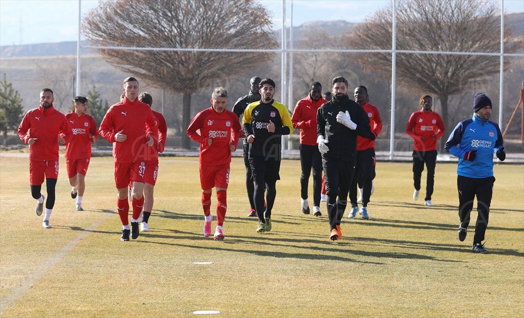 Sivasspor, Yeni Malatyaspor maçının hazırlıklarına başladı