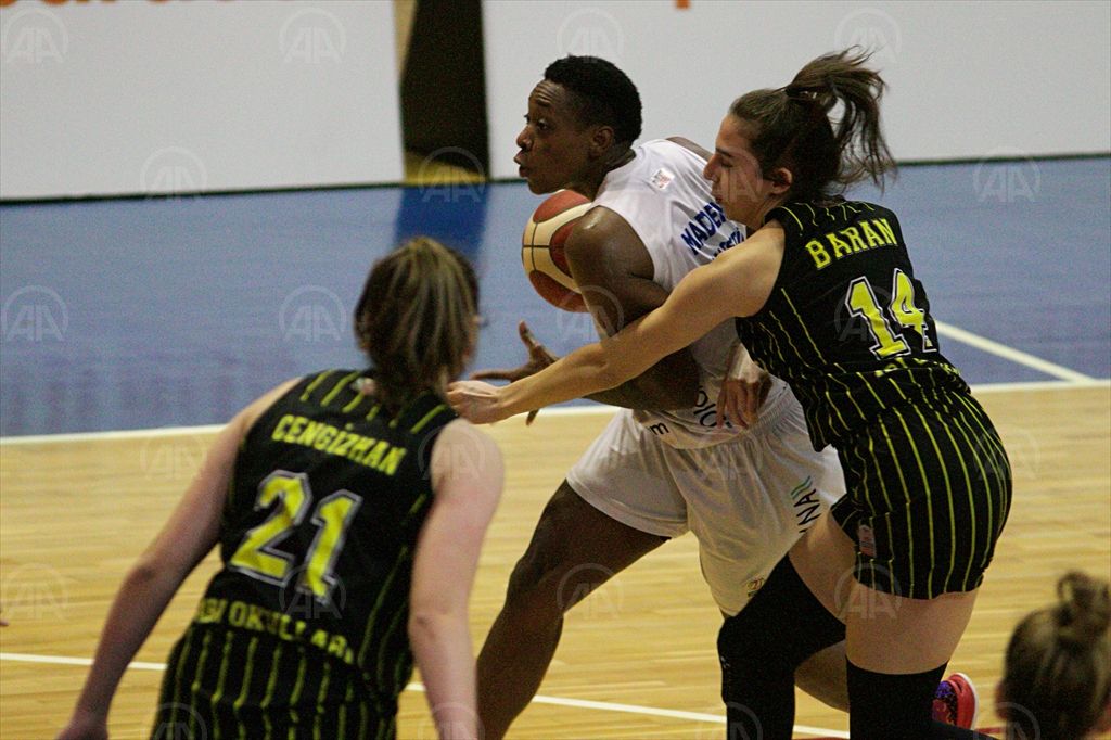 – Samsun Canik Belediyespor: 64 – Çankaya Üniversitesi: 119
