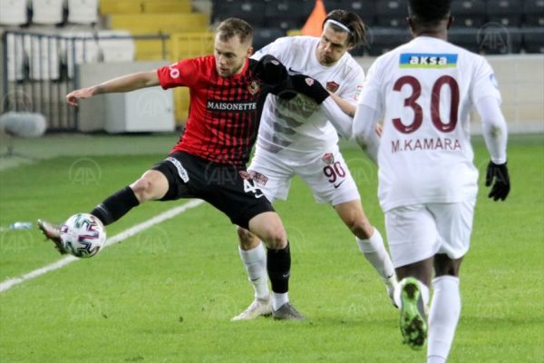 Gaziantep FK, 90+7 galibiyetten oldu : 1 -1