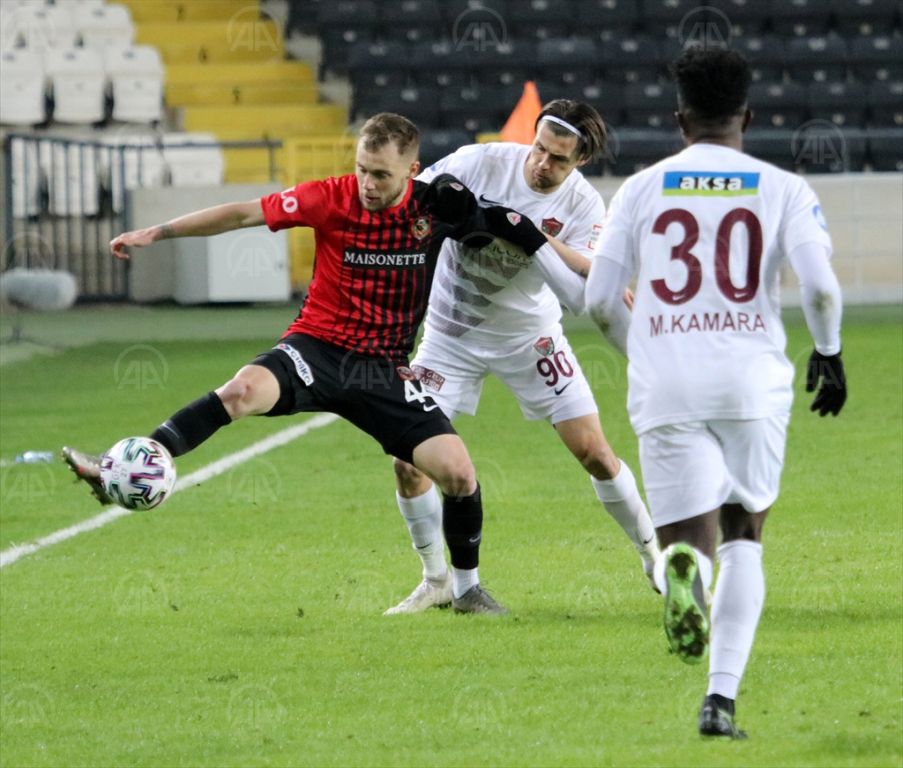 Gaziantep FK, 90+7 galibiyetten oldu : 1 -1