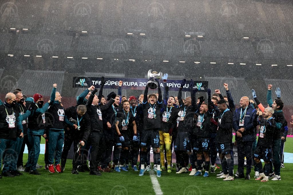 TFF Süper Kupa Trabzonspor’un