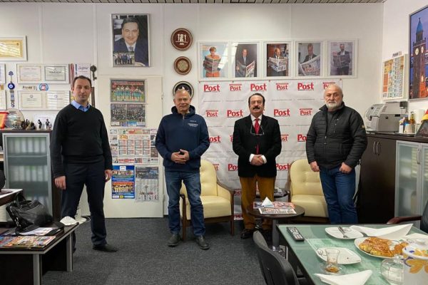 Hamburg Muhtarı  Behçet  Algan’dan Post Gazetesi’ne Ziyaret!