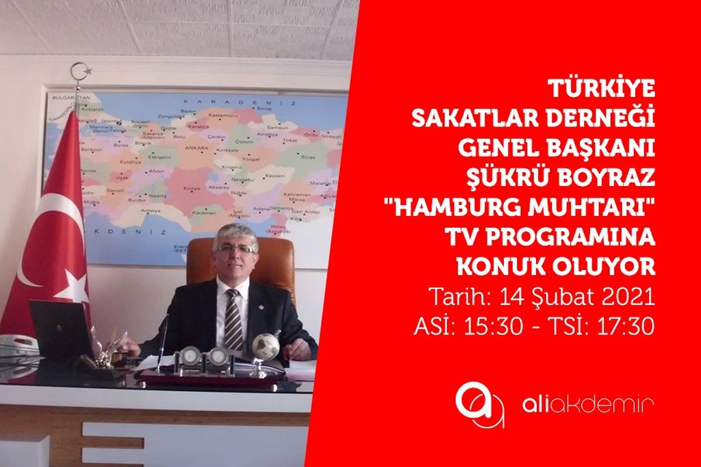 Efsane Başkan Şükrü Boyraz “Hamburg Muhtarı”Programına  Konuk Oluyor!