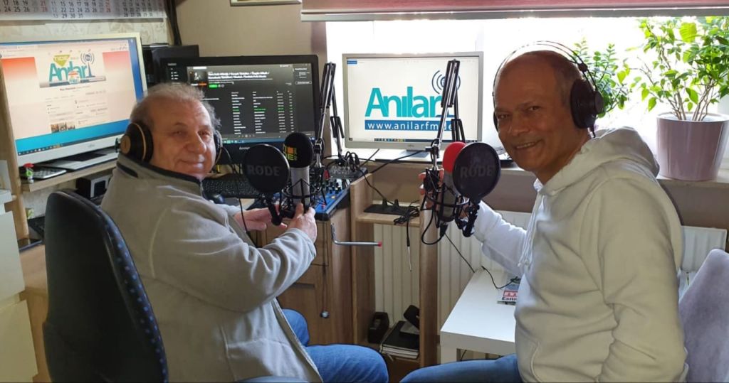 Gazeteci Ali Akdemir Anılar FM’de Rıza Atamtürk’ün program konuğu oldu!