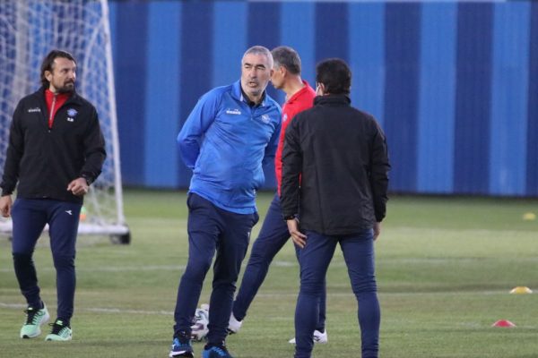Samet Aybaba, Adana Demirspor’un başında ilk antrenmanına çıktı