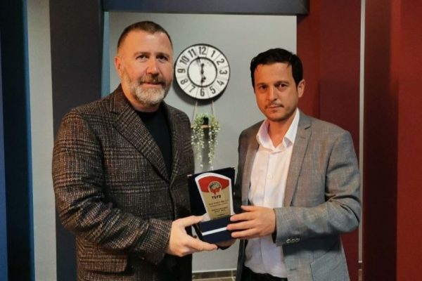 Trabzonspor Asbaşkanı Mehmet Yiğit Alp, TSYD Trabzon Şubesi’ni ziyaret etti: