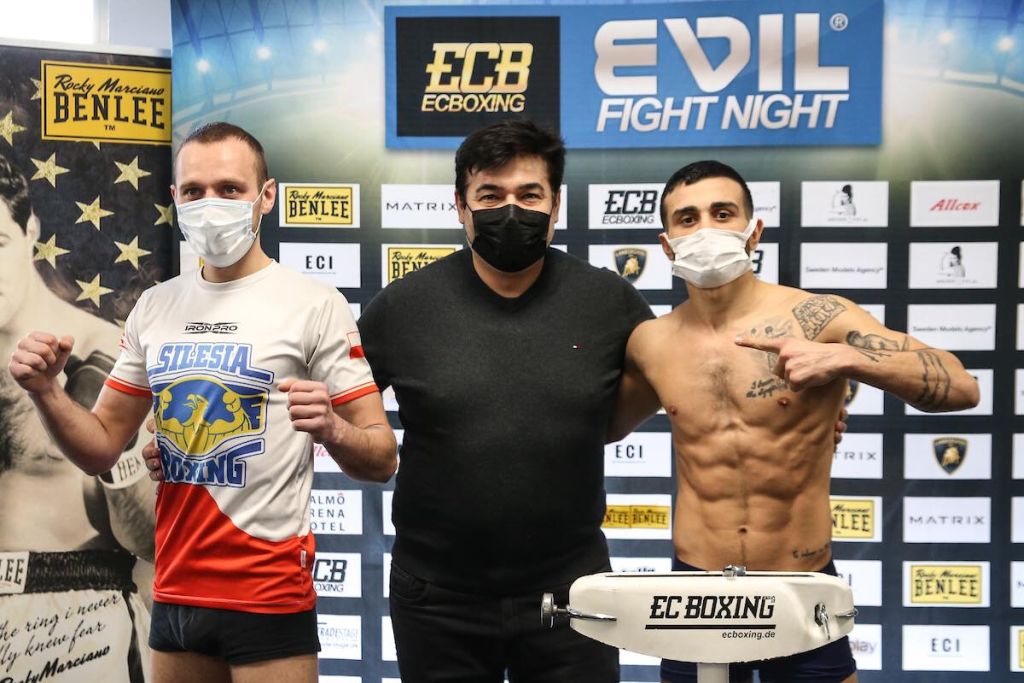Fight Night in Hamburg: Die Ergebnisse des Wiegens
