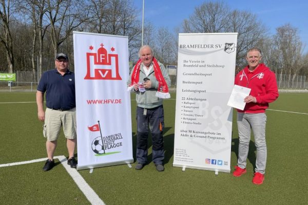 Bramfelder SV erhält Sepp-Herberger-Urkunde