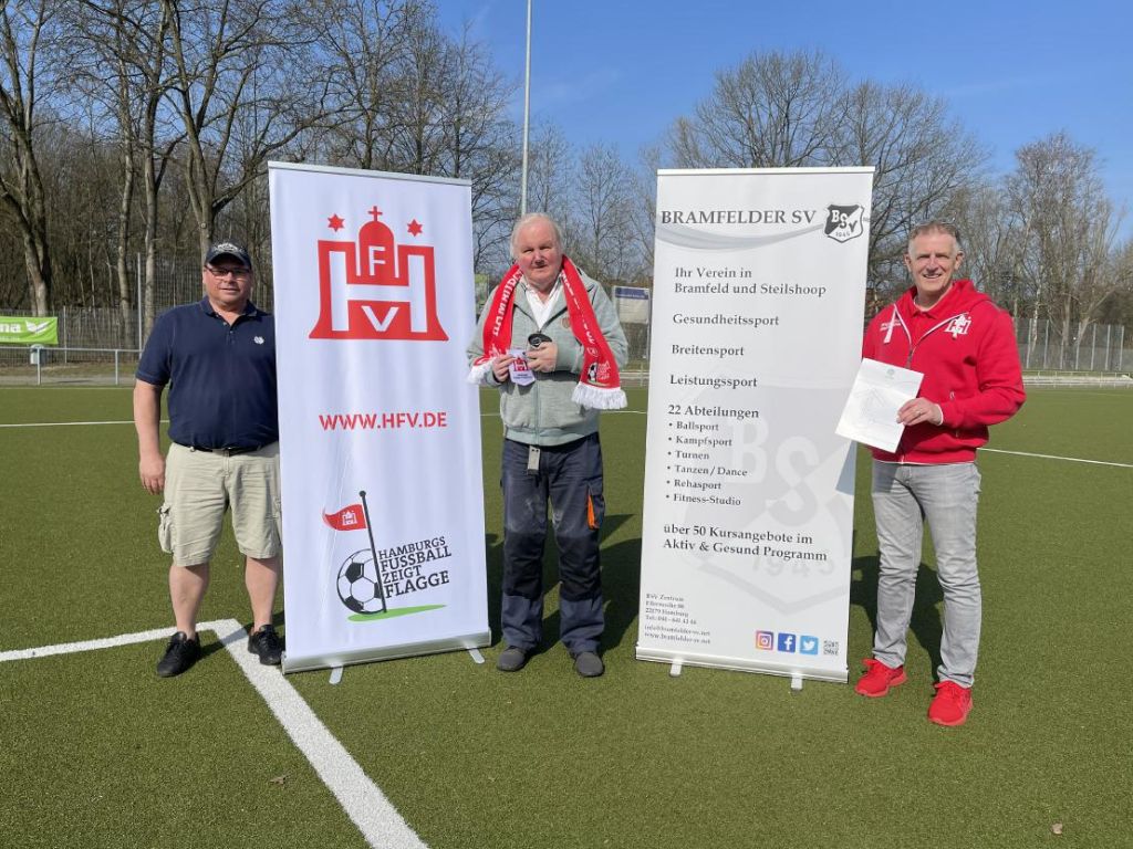 Bramfelder SV erhält Sepp-Herberger-Urkunde