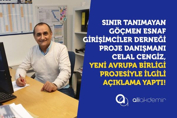 Proje Danışmanı Celal Cengiz Yeni “Avrupa Birliği Projesi”ni Tanıttı!