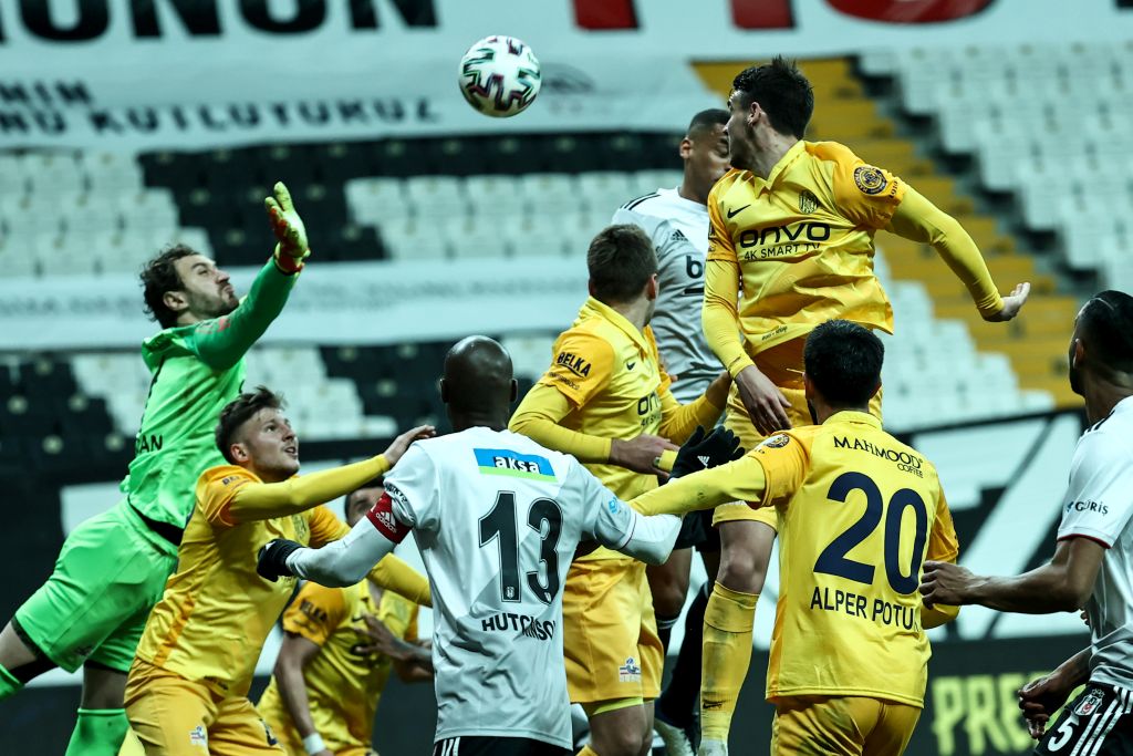 Lider Beşiktaş, MKE Ankaragücü maçında 2 puan yitirdi