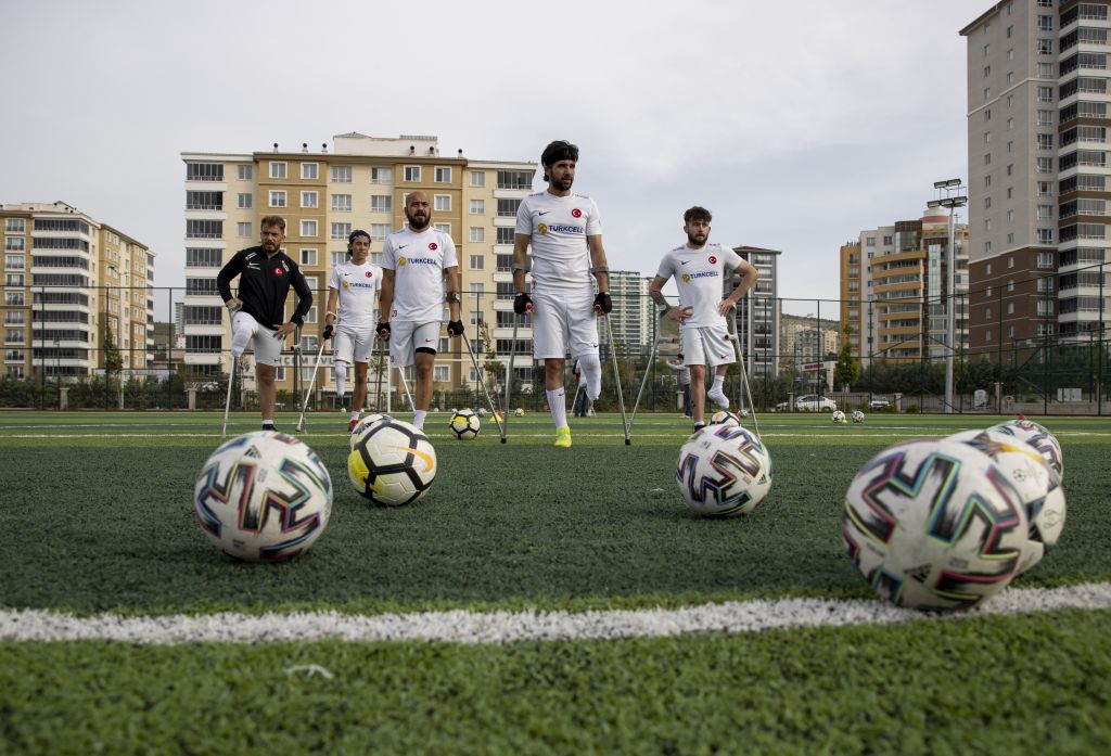 Ampute Futbol Milli Takımı, Ankara’da kampa girdi